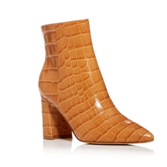 Marc Fisher Daith Leather Booties - Picture 1 of 8